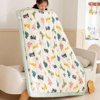 Adorable Cartoon Crazy Children's Cotton Blend Cozy Warm Minky Blanket - The Palm Beach Baby Estimated 13 - 20 Day Shipping