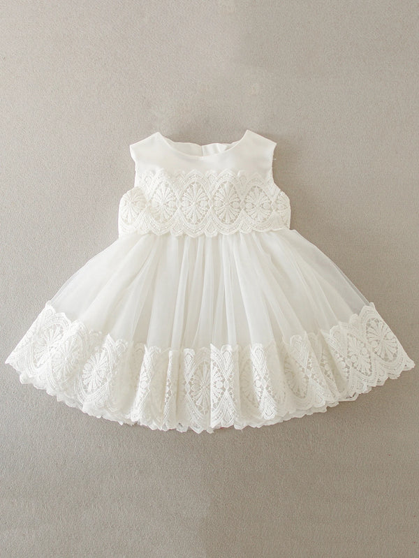 Amaryllis Lace Tulle Special Occasion Dress - The Palm Beach Baby Estimated 13 - 21 Day Shipping