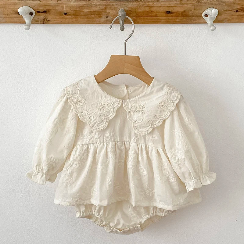 "Emma" Matching Sister Outfits - Peter Pan Collars
