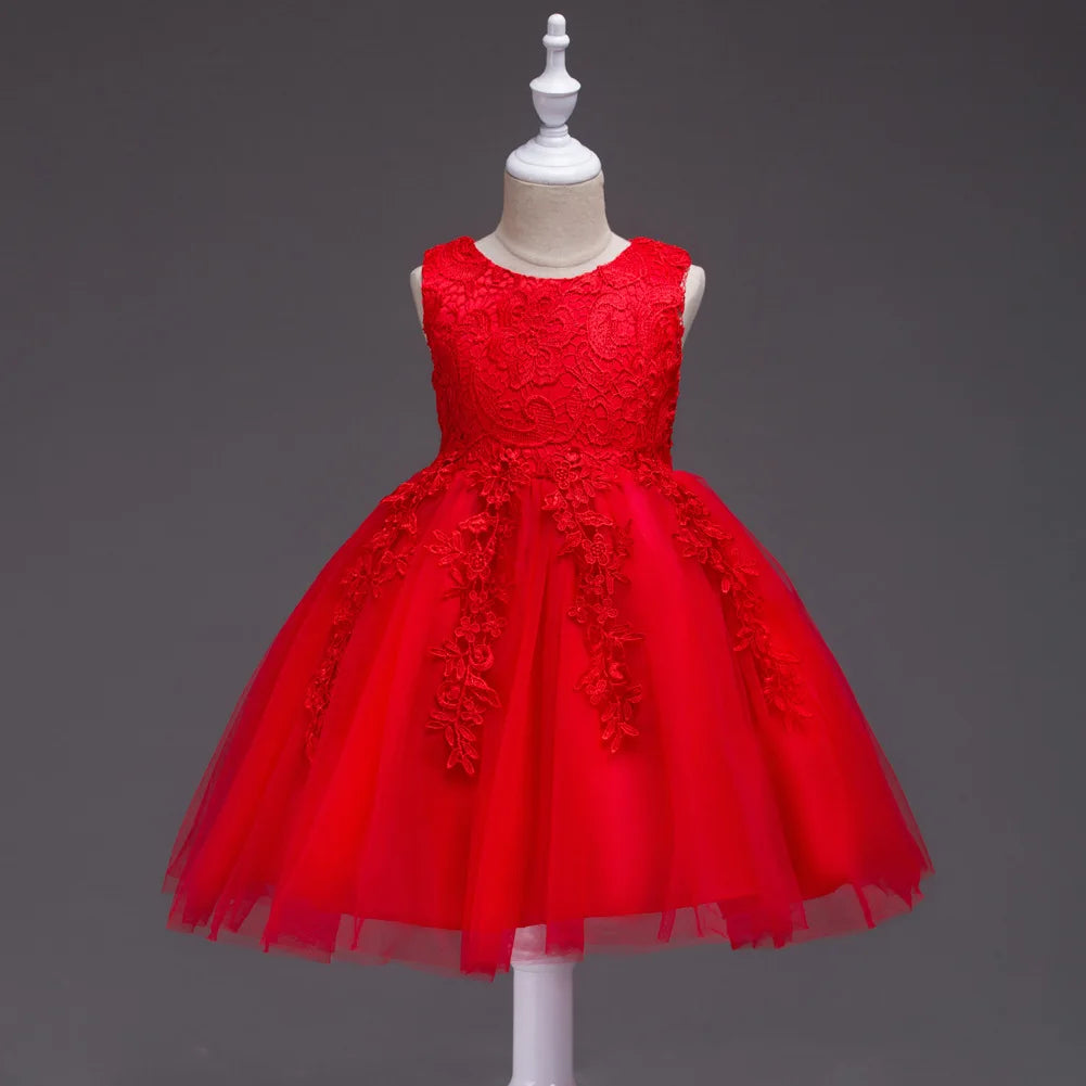 Felice Lace Tulle Occasion Dress In 4 Elegant Colors - The Palm Beach Baby 10 - 18 Day Shipping