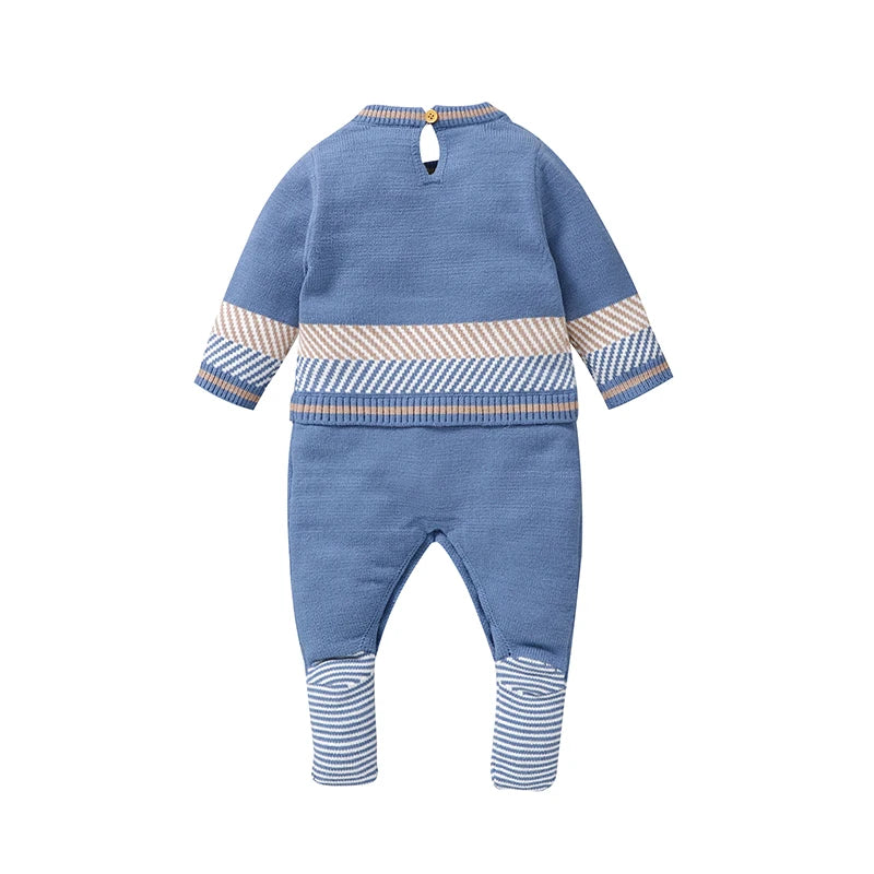 "My Lil Horse" Knitted Romper - 4 Colors