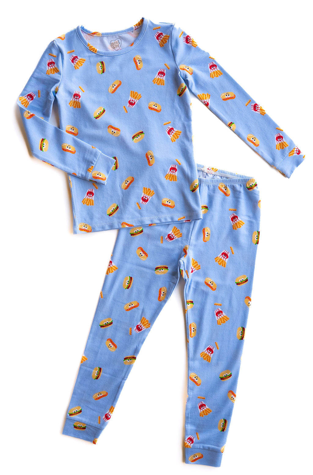 Fun Food 2.0 Children's Pajamas Set - 12mos-10years - The Palm Beach Baby Lovey&Grink