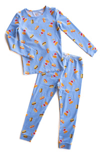 Fun Food 2.0 Children's Pajamas Set - 12mos-10years - The Palm Beach Baby Lovey&Grink