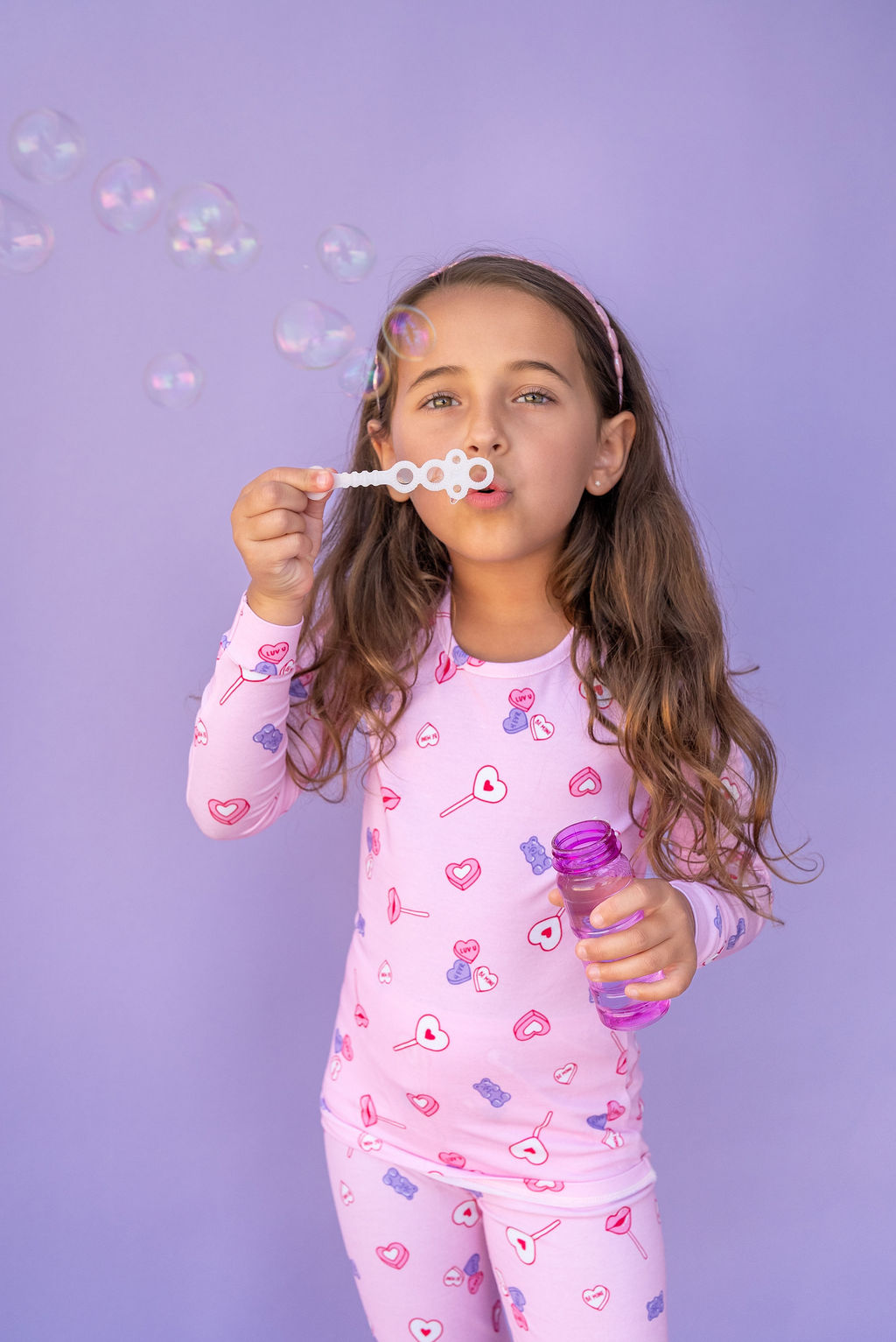 Be Mine Sweet Pink Lovin' Pajamas for Children - 12mos-10yrs - The Palm Beach Baby Lovey&Grink