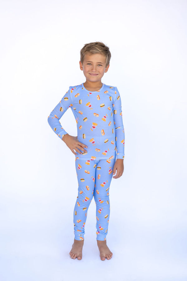Fun Food 2.0 Children's Pajamas Set - 12mos-10years - The Palm Beach Baby Lovey&Grink