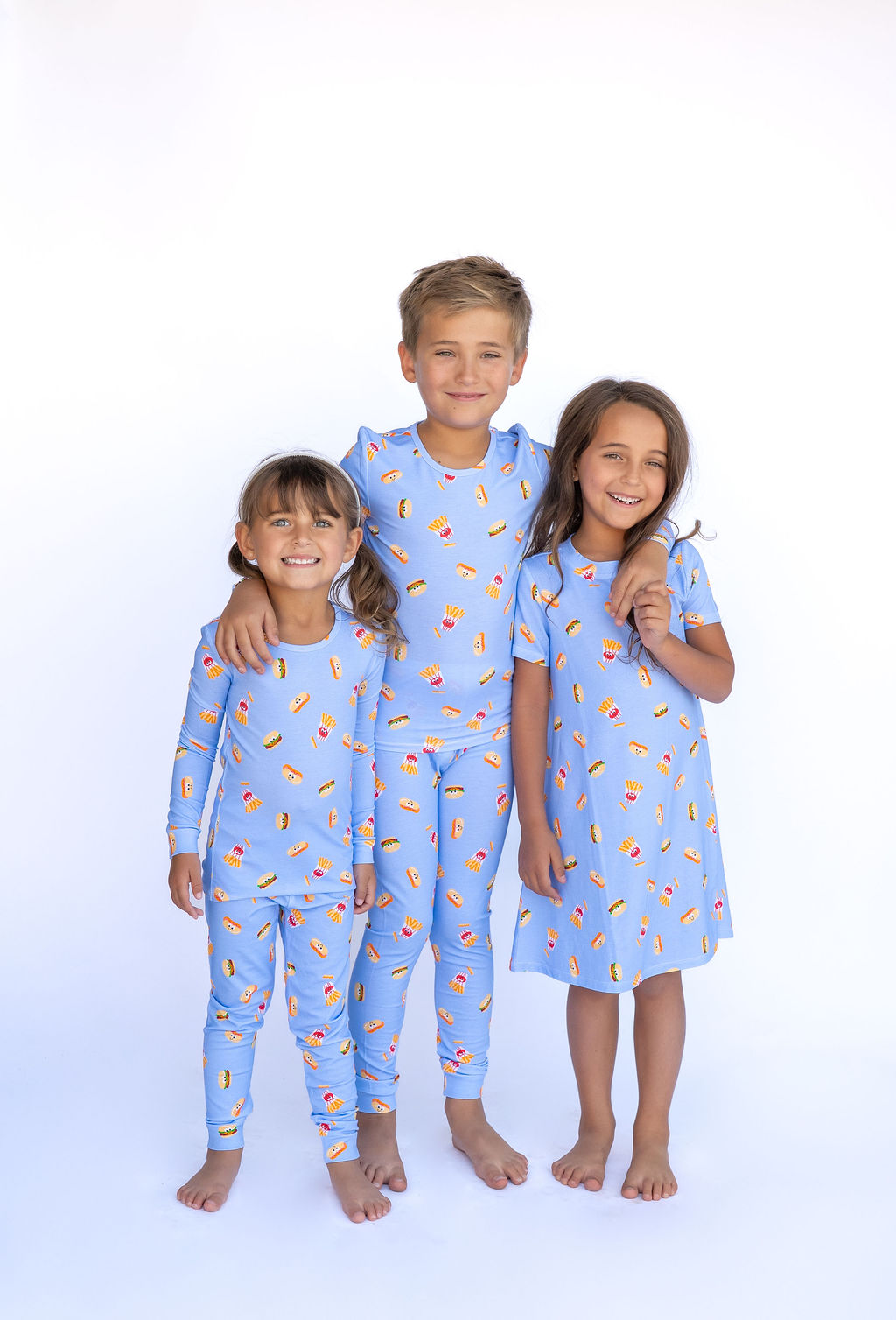 Fun Food 2.0 Children's Pajamas Set - 12mos-10years - The Palm Beach Baby Lovey&Grink