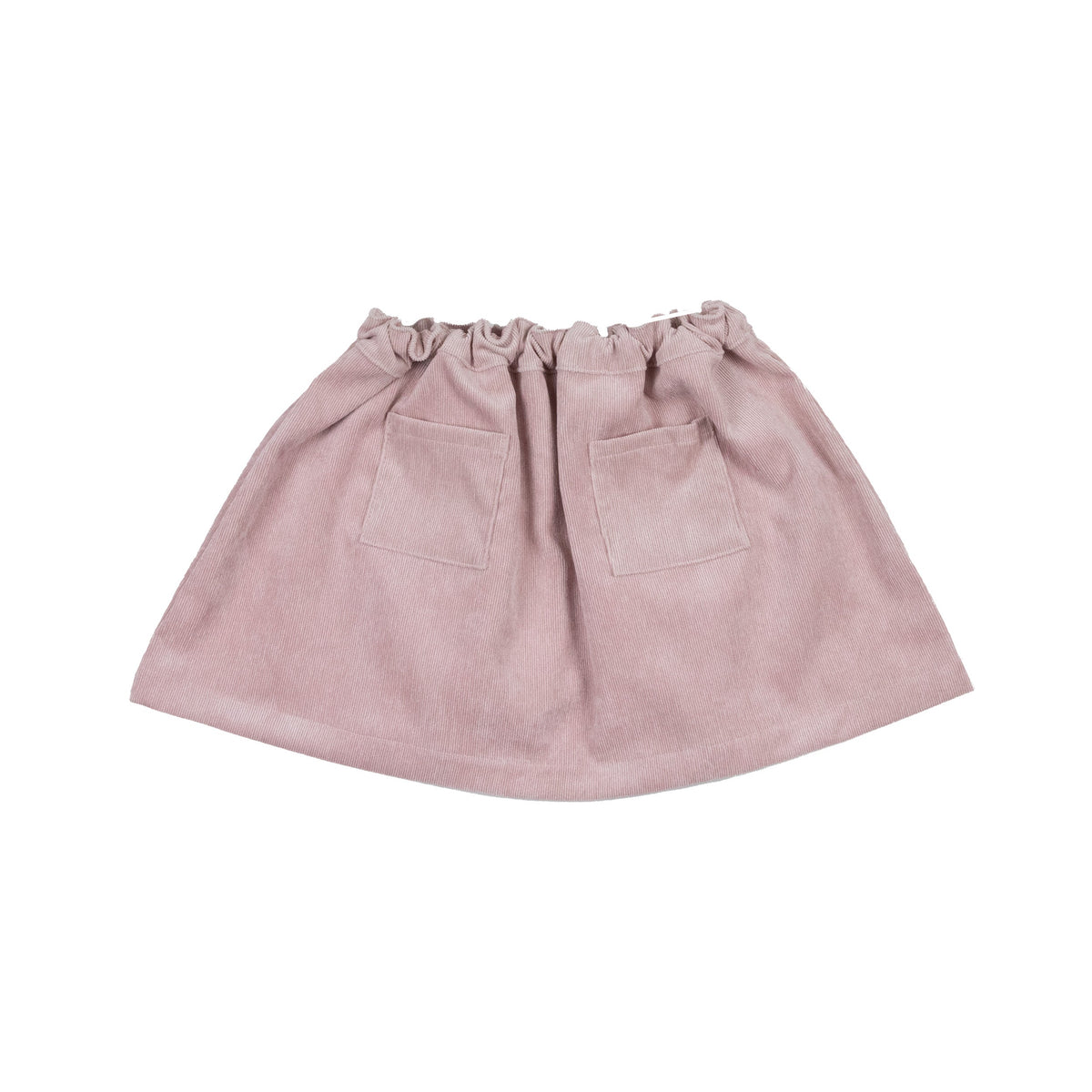 Girls Pink Corduroy Skort with Pockets