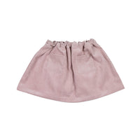 Girls Pink Corduroy Skort with Pockets