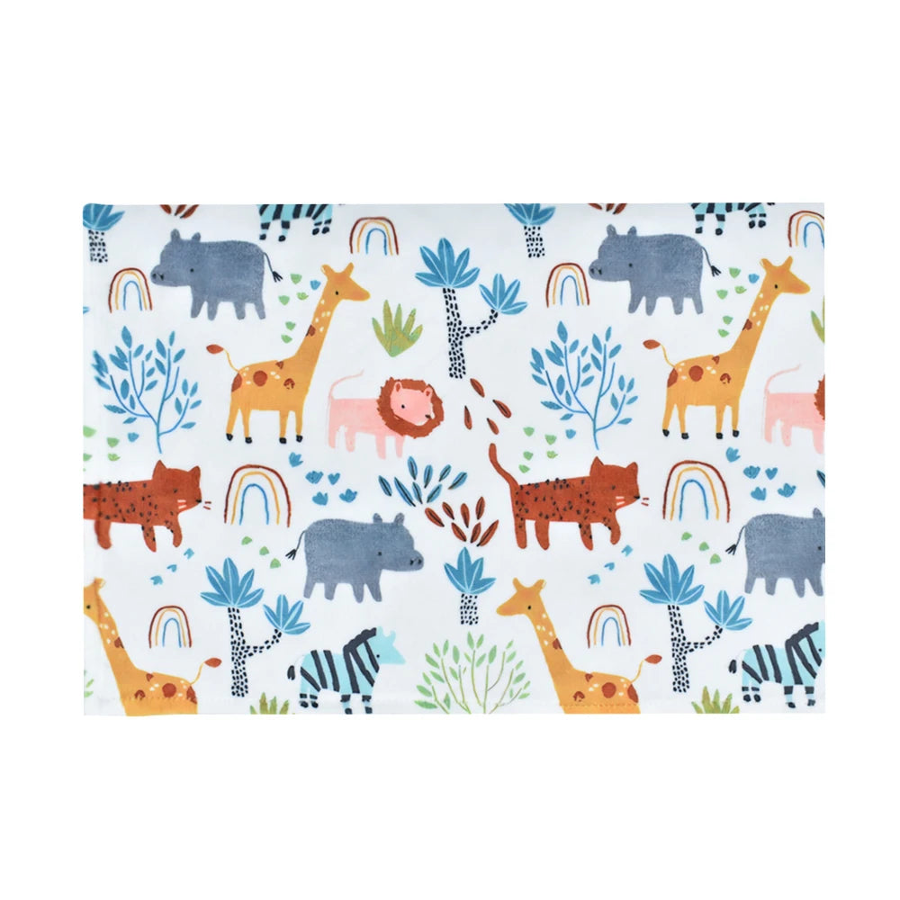 Adorable Printed Dotted Fleece Baby Swaddle Receiving Blanket - The Palm Beach Baby Estimated 12 -21 Day Shipping