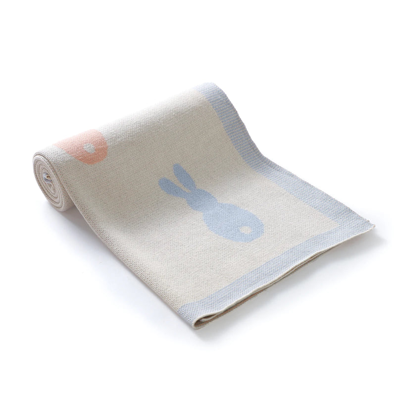 "Here Bunny, Bunny!" Children's Blanket