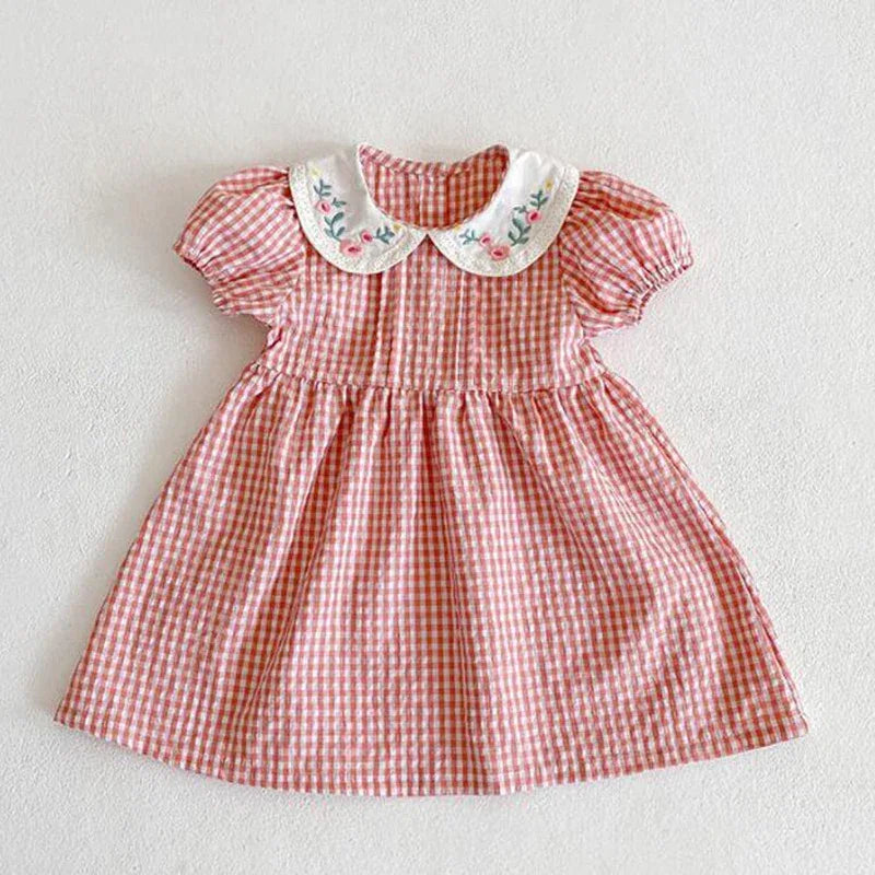 "Summer Sweetness" Embroidered Smocked Dress - 2 Adorable Styles - The Palm Beach Baby