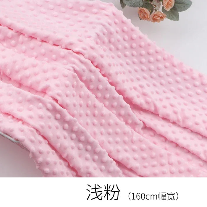 Ultra-Soft Sensory Minky Dot Children's Blanket In 10 Baby-Loved Colors - The Palm Beach Baby Esrimated 13-19 Day Shipping