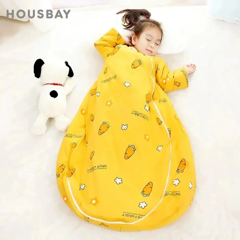 Zippered Sleeping Bag For Children - 4 Kid-Worthy Prints