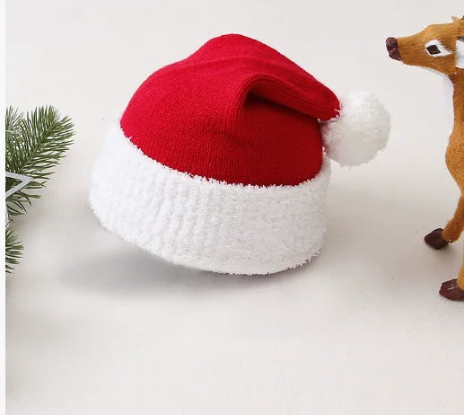 "Santa's Coming!" Christmas Baby Knit Rompers