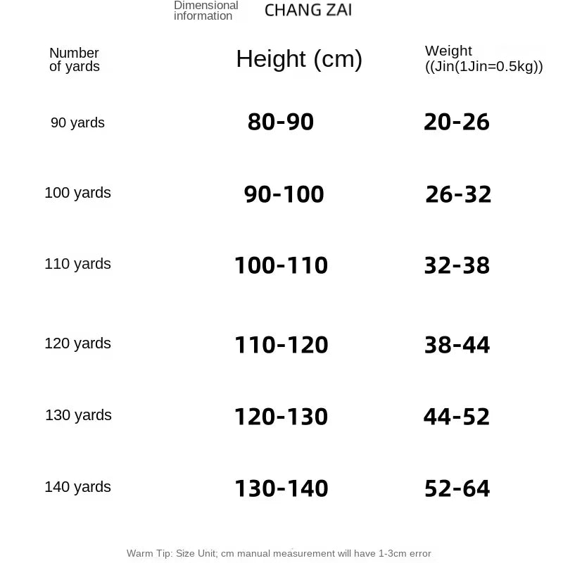 Astrid Satin Flutter Sleeve Princess Dress size chart: height 80-140 cm with weight ranges for little girls.