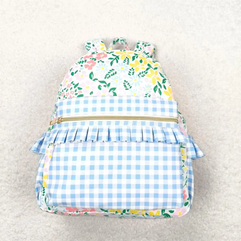 Colorful Adorable 'Boutique Baby!' Little Kids School Backpacks designed for little explorers.