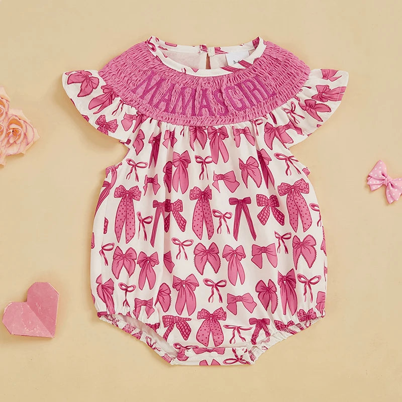 Mama's GirlBabies Smocked Bubble