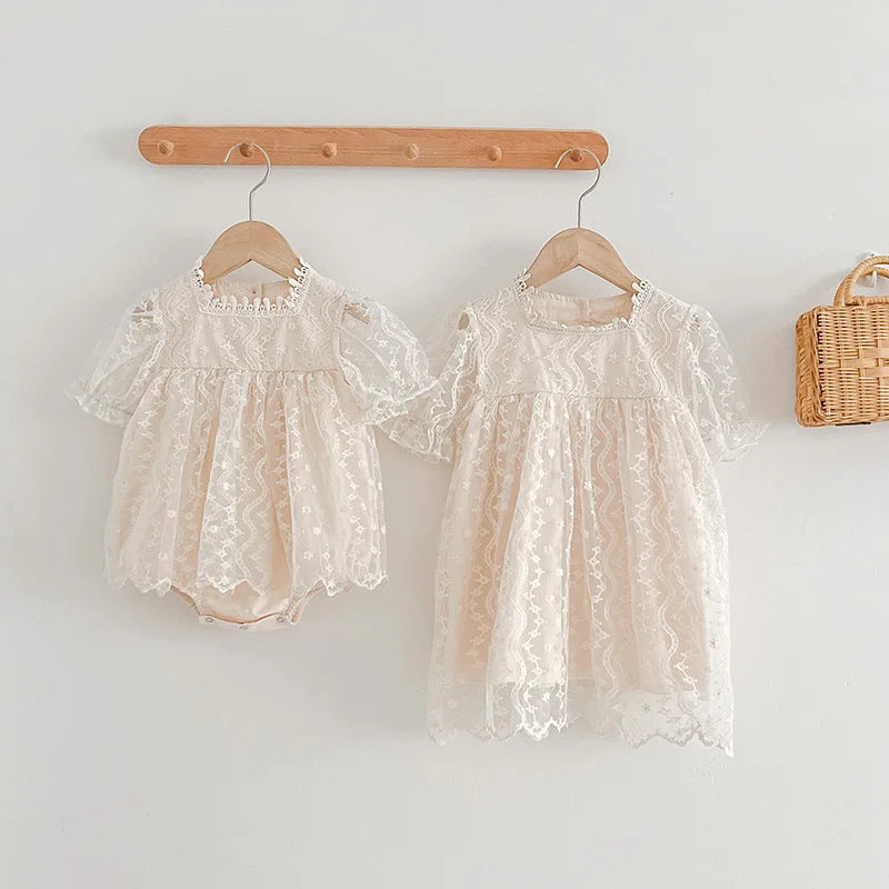 "Boho Chic" Lace Party Dress Or Romper Dress