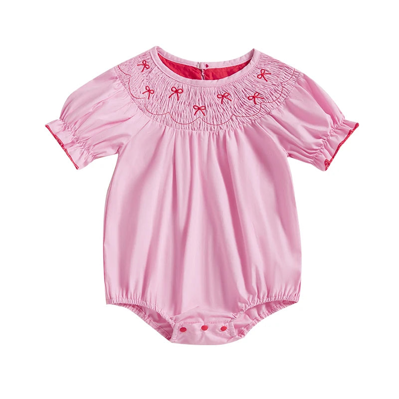 Bow-Licous Smocked Bubble - 2 Colors