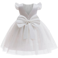 Savannah White Tulle Party Dress For Little Girls - The Palm Beach Baby Estimated 10- 21 Day Shipping