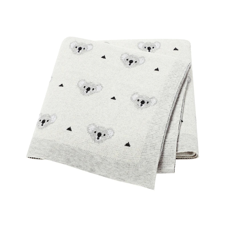 Fun Print Knit Children's Blankets - 23 Styles