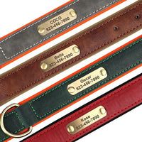 Personalized Dog Collar - Soft Fabric with Metal Buckle, Adjustable, Engraved ID Tag & Comfort - The Palm Beach Baby
