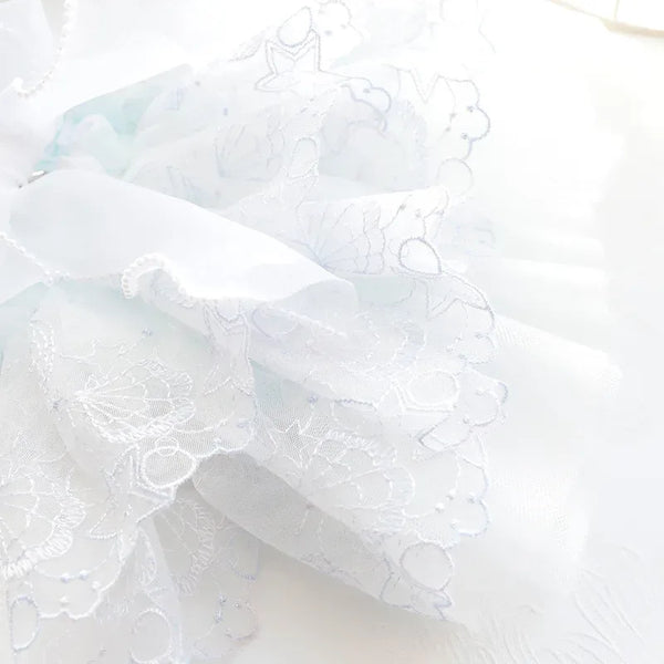 DIVA Pet: Soft Blue "Sweet Pea" Tulle Pet Party Dress - The Palm Beach Baby