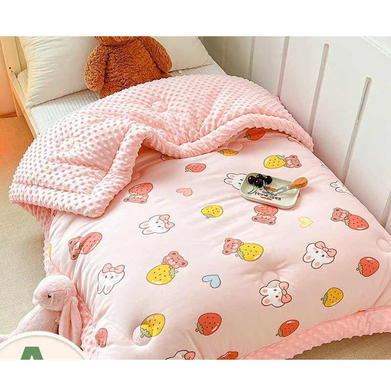 Children's Cushy Warm Minky Blanket - Ultra-Soft - The Palm Beach Baby Estimated 12 - 21 Day Shipping