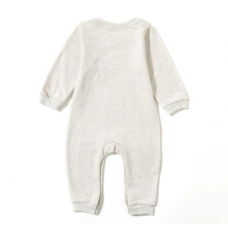 "Over The Rainbow" Baby's Cotton Knit Romper