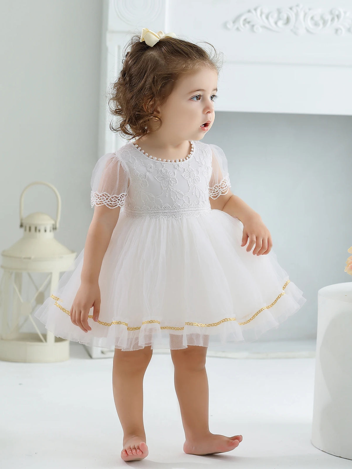 Amity Lace Tulle Special Occasion Dress - The Palm Beach Baby Estimated 12 - 20 Day Shipping