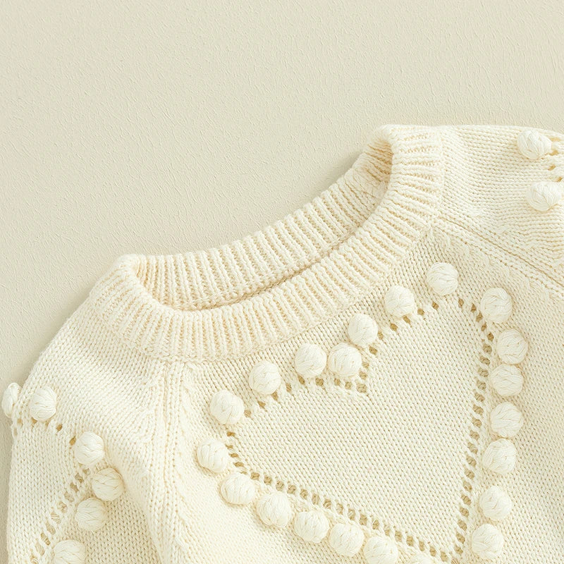 "Sweetheart" Sweater Knit Romper - 2 Colors