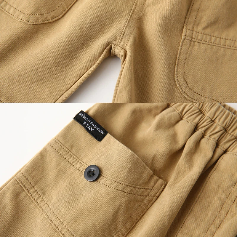 Derrick Boys Cotton Shorts in 3 Color Options