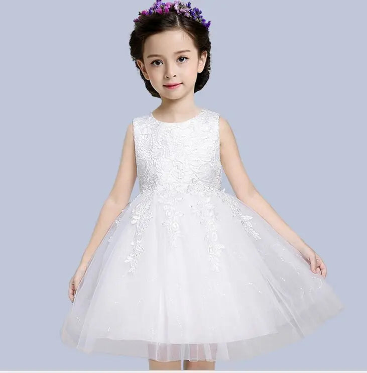 "Vivian" Lace Tulle Occasion Dress