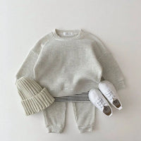 Bryce 2 Piece Childrens Fashionable Waffle Knit Set - 6 Trendsetting Colors - The Palm Beach Baby Esrimated 13-19 Day Shipping