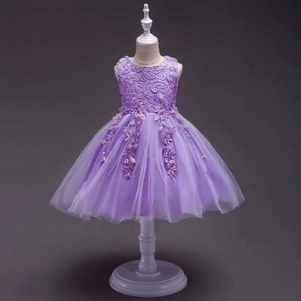 Felice Lace Tulle Occasion Dress In 4 Elegant Colors - The Palm Beach Baby 10 - 18 Day Shipping