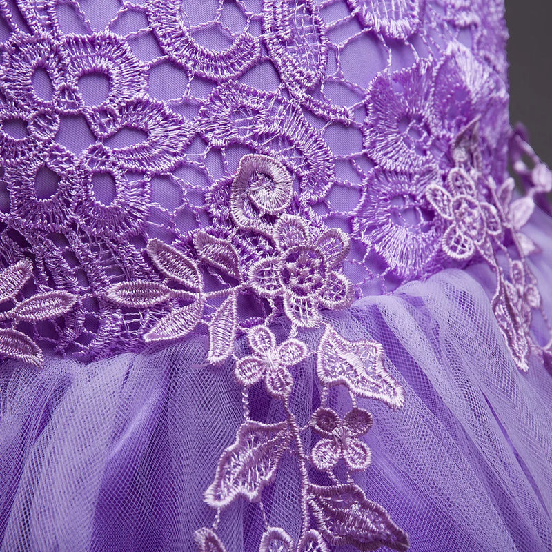 "Felice" Lace Tulle Occasion Dress - 5 Colors