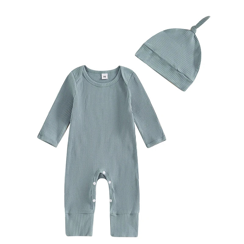"Baby Be Mine" 2PC Romper Set