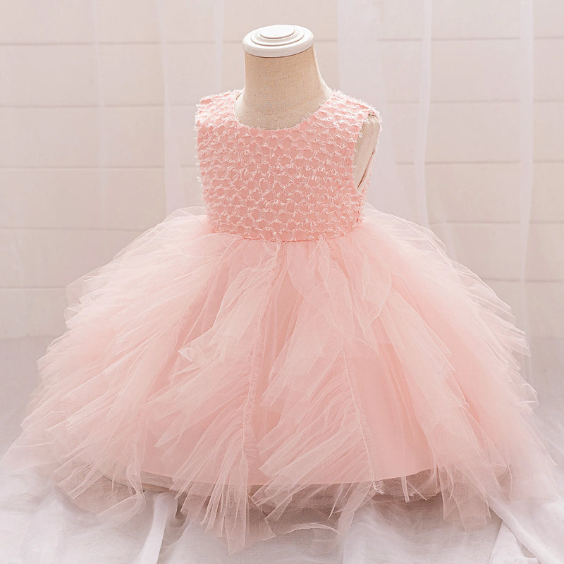 "Talissa" Chic Princess Pink Party Dress
