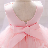 Rowena Lace Special Occasion Dress with Matching Headbow