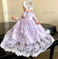Margaret-Ann Heirloom Lace Baby Gown - 3 Mos-14 Yrs - The Palm Beach Baby