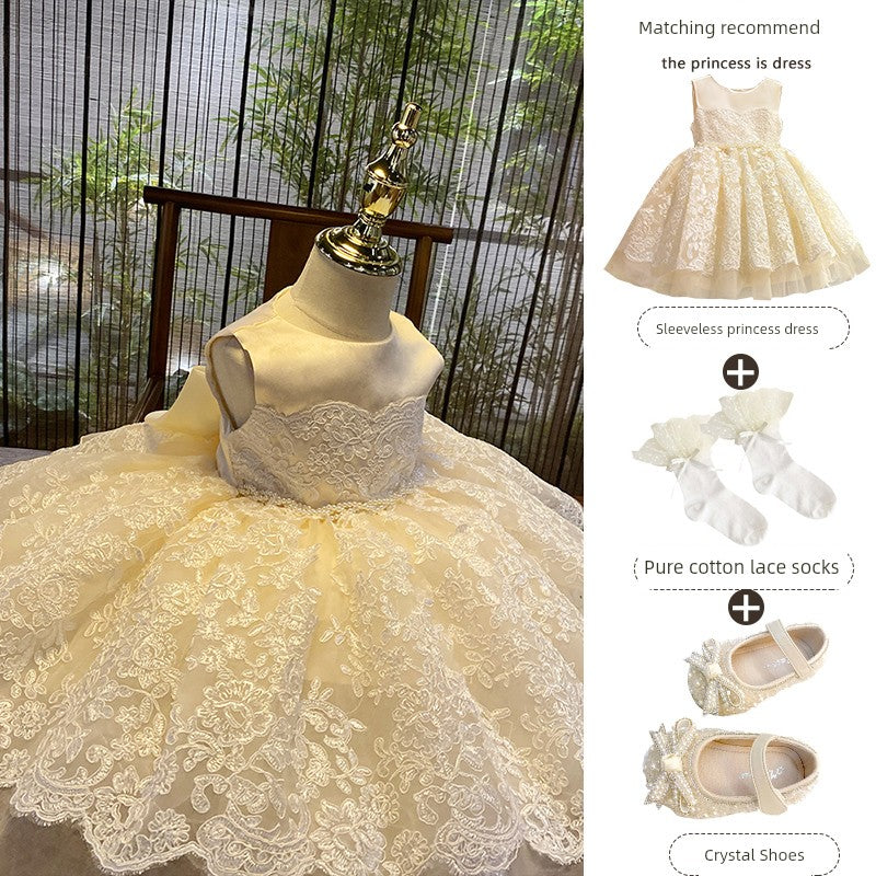 "Nicolette" Luxurious Lace Special Occasion Dress