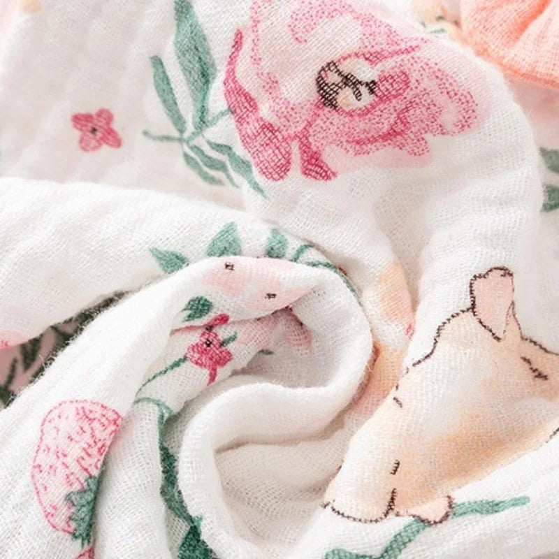 "My Little Flower" Pink Babies Romper