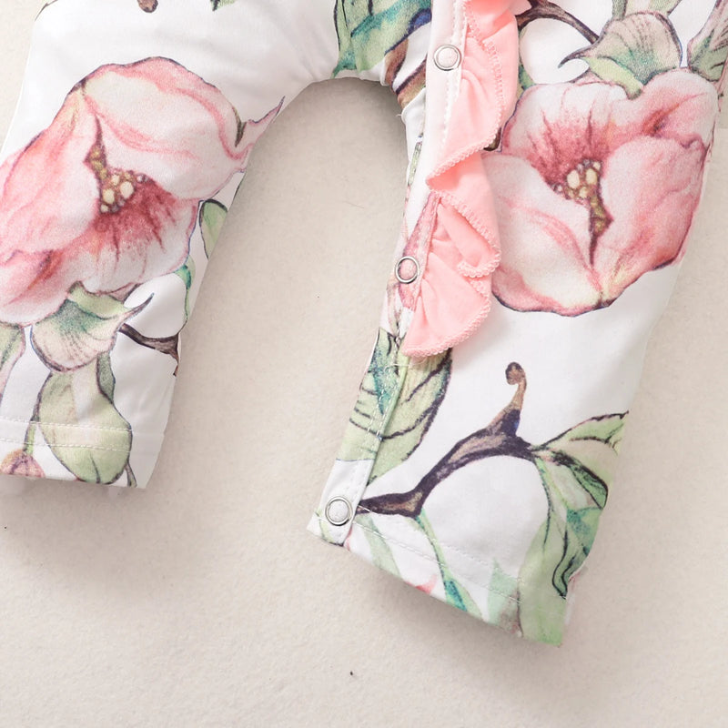 "Sara-Elise" Floral Romper Set