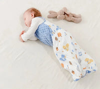Cotton Sleepsack for Babies - Nature Print, Sleeveless, Anti-Kick Design for Better Sleep - The Palm Beach Baby
