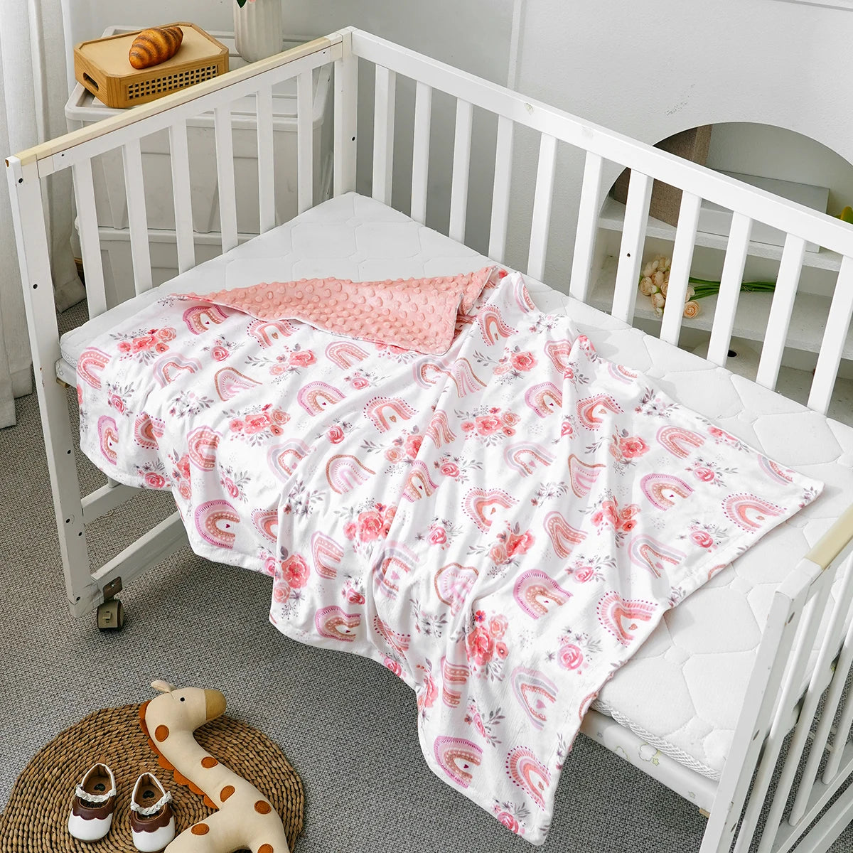 Sleepy Time Minky Blanket in 3 Baby-Approved Prints - The Palm Beach Baby Estimated 12 - 20 Day Shipping