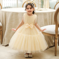 Rowena Lace Special Occasion Dress with Matching Headbow