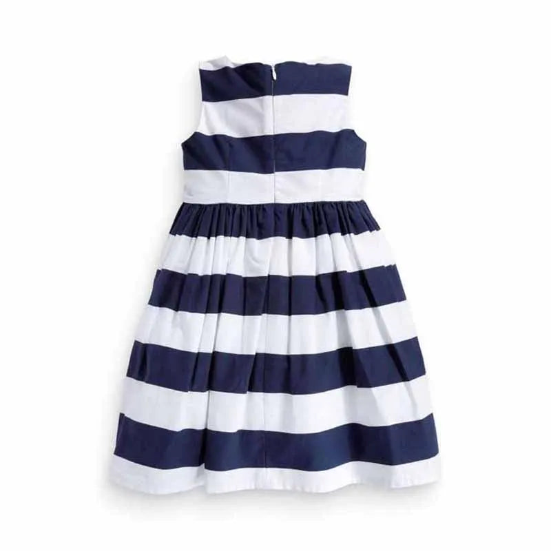 "Delaney" Striped Party Dress