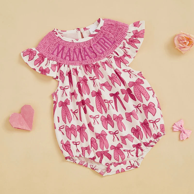 Mama's GirlBabies Smocked Bubble