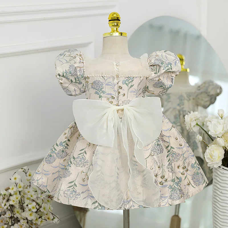 Celeste-Clarice Brocade Party Dress for Little Girls - The Palm Beach Baby The Palm Beach Baby