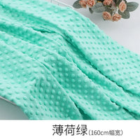 Ultra-Soft Sensory Minky Dot Children's Blanket In 10 Baby-Loved Colors - The Palm Beach Baby Esrimated 13-19 Day Shipping